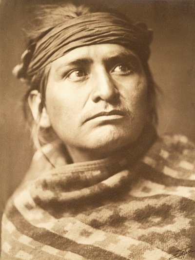 Chefe do Deserto, Navaho de Edward Sheriff Curtis