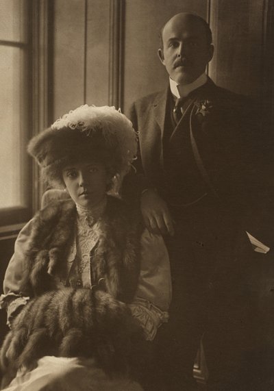 Nicholas e Alice Roosevelt Longworth de Edward Sheriff Curtis