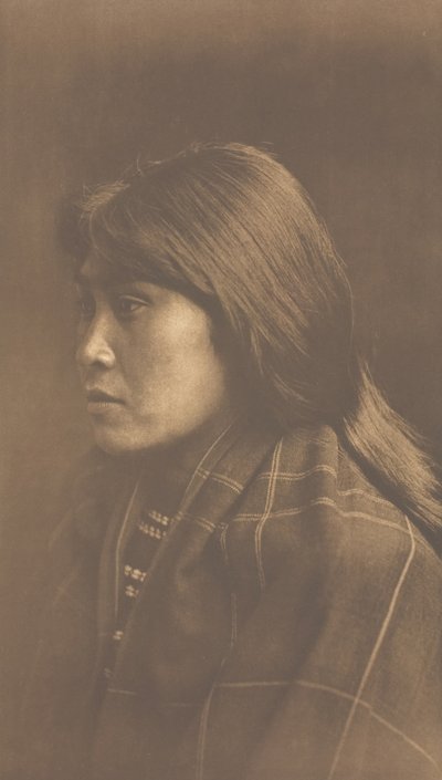 Garota de Suquamish, 1912. de Edward Sheriff Curtis