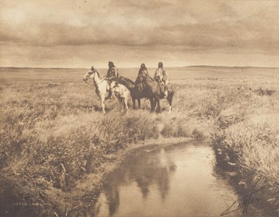 Os três chefes - Piegan de Edward Sheriff Curtis