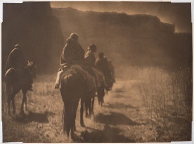 A raça em desaparecimento - navajos de Edward Sheriff Curtis