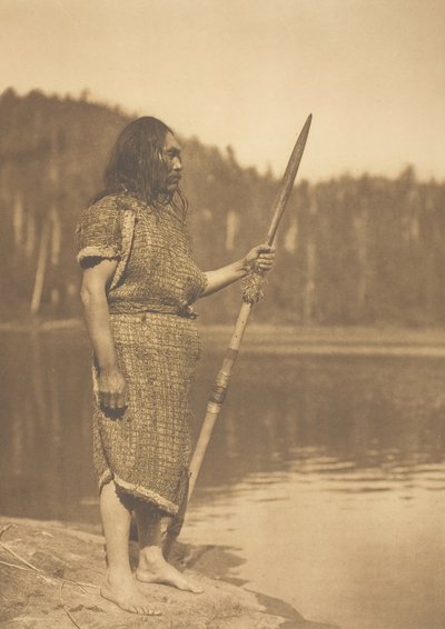 O Baleeiro - Clayoquot, 1915. de Edward Sheriff Curtis