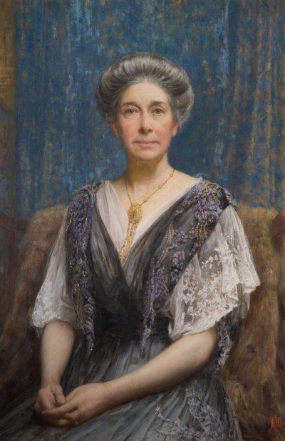 Retrato da Sra. Alfred C. Osler de Edward Steel Harper
