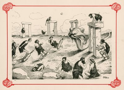 Um jogo de críquete de Edward Tennyson Reed