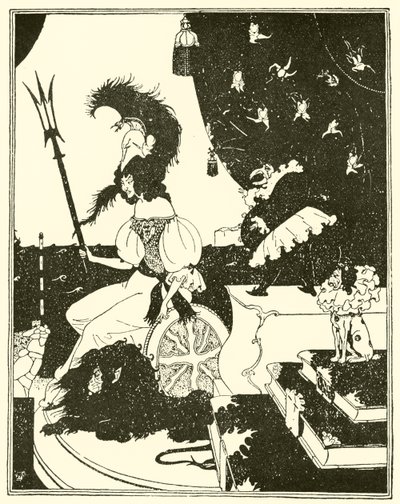 Britannia no Beardsley de Edward Tennyson Reed