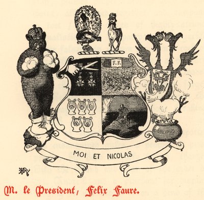 M Le President, Felix Faure (gravura) de Edward Tennyson Reed