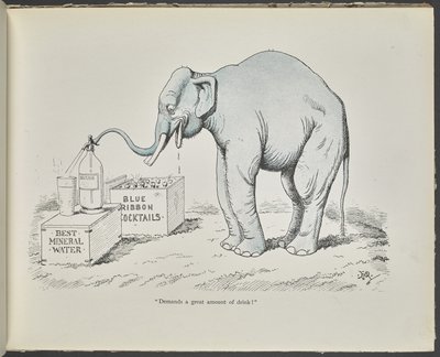 O elefante, de "Tails with a Twist", de Edwin Arnold de Edward Tennyson Reed