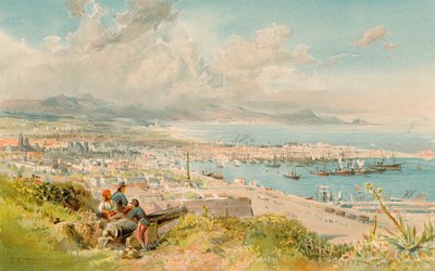Barcelona, de Montjuich (cor litho) de Edward Theodore Compton