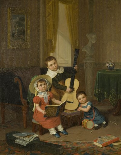 O jovem trio de Edward Villiers Rippingille