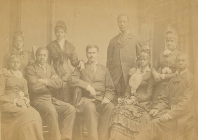 OS ÚNICOS Cantores da Universidade ORIGINAL de Nova Orleans, 1877-1890. de Edward W. Bogardus