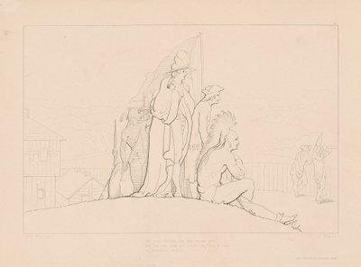A adorável Gertrude, a salvo do dano presente de Edward Webb, after George Elgar Hicks