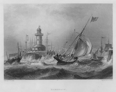 Ramsgate (gravura) de Edward William (after) Cooke
