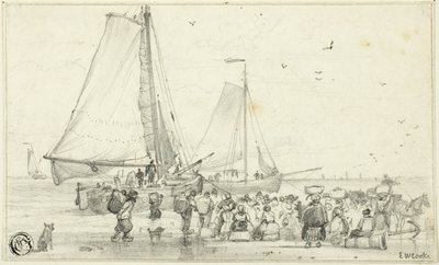 A captura está a chegar de Edward William Cooke