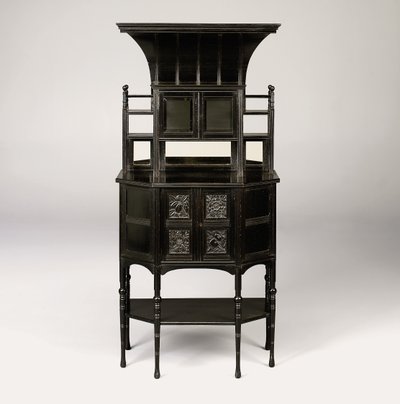 Gabinete Ebonised, c.1873 de Edward William Godwin