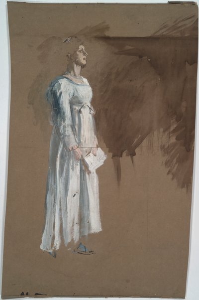 Uma figura em trajes clássicos. de Edwin Austin Abbey