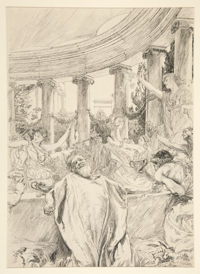 Apemantus: de Edwin Austin Abbey