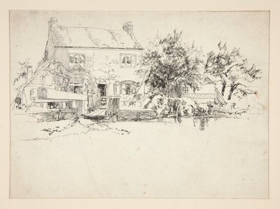 Estudo Arquitectónico: Hurley, Londres de Edwin Austin Abbey