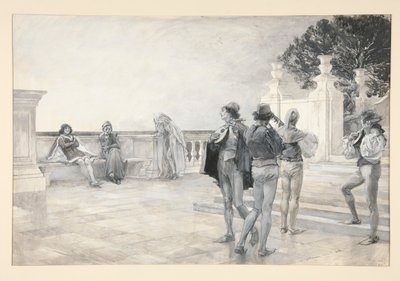 Balthazar canta: de Edwin Austin Abbey