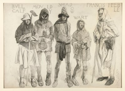Antes da Justiça Raso de Edwin Austin Abbey