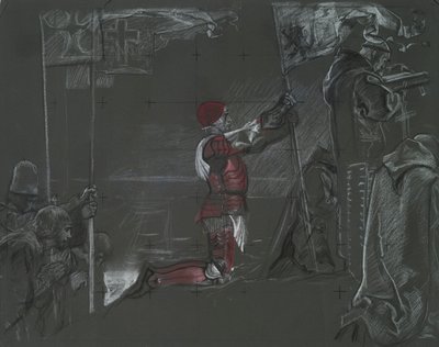 Colombo à Descoberta do Novo Mundo de Edwin Austin Abbey