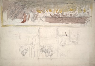 Estudo de composição para de Edwin Austin Abbey