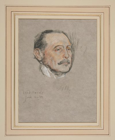 Coroação de Edward VII Retrato: George Canning Harris, Barão de Edwin Austin Abbey