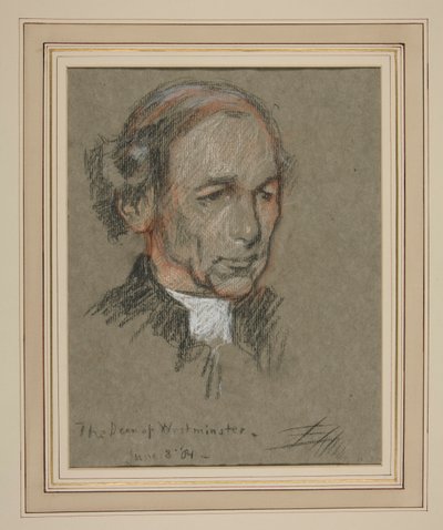 Coroação de Edward VII Retrato: Joseph Armitage Robinson, Cónego de Edwin Austin Abbey