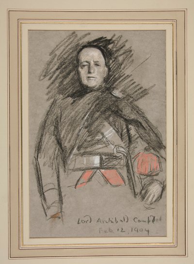 Coroação de Edward VII Retrato: Lord Archibald Campbell de Edwin Austin Abbey