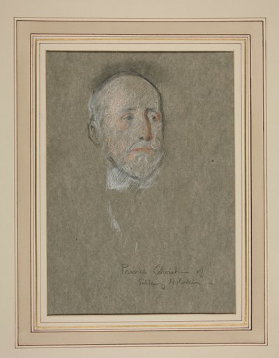 Coroação de Eduardo VII Retrato: Príncipe Christian de Schleswig-Holstein de Edwin Austin Abbey