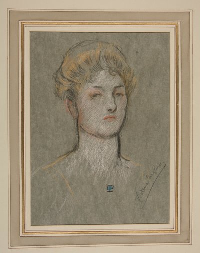 Coroação de Edward VII Retrato: Princesa Victoria Eugenia de Battenberg de Edwin Austin Abbey