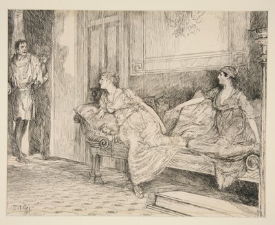 Estrada de Éfeso: de Edwin Austin Abbey