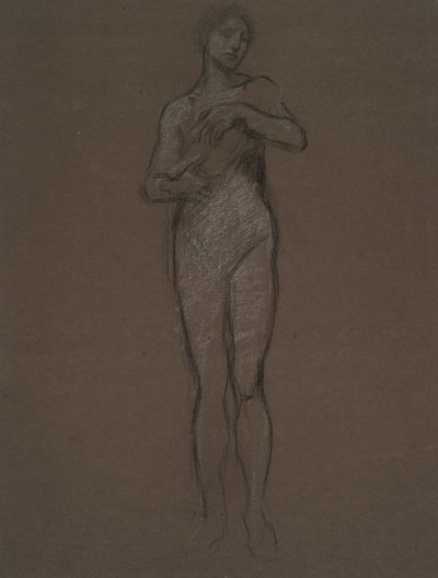 Estudo precoce para de Edwin Austin Abbey