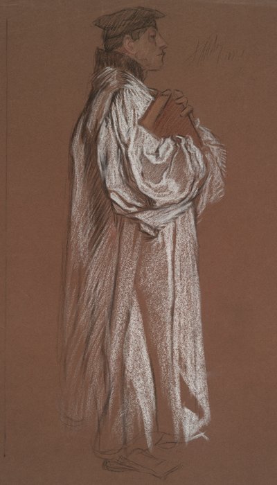 Figura para o julgamento de Catherine de Edwin Austin Abbey