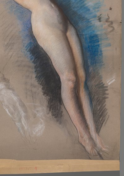 Estudo de figura para de Edwin Austin Abbey