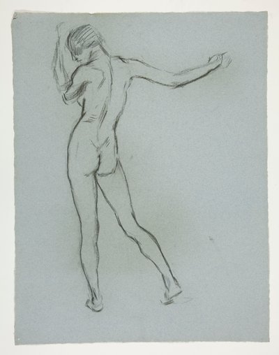 Estudo de figura para de Edwin Austin Abbey