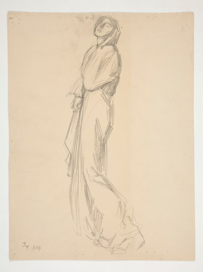 Estudo de figuras para de Edwin Austin Abbey