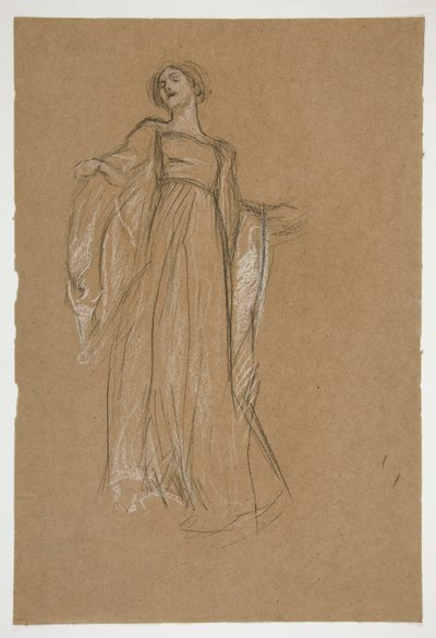 Estudo de figuras para de Edwin Austin Abbey