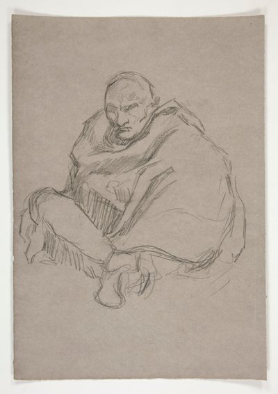 Estudo de figura para de Edwin Austin Abbey