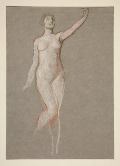 Estudo de figura para de Edwin Austin Abbey