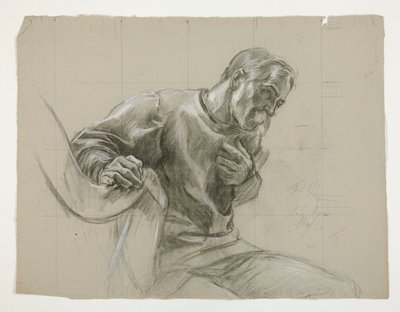 Estudo de figuras para de Edwin Austin Abbey