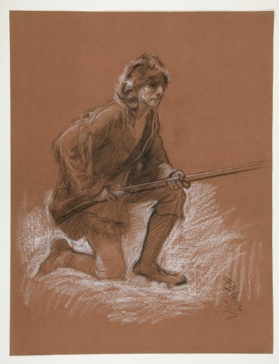 Estudo de figuras para de Edwin Austin Abbey