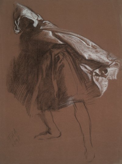 Estudo de figuras para Othello de Edwin Austin Abbey