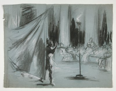 Números num Salão de Edwin Austin Abbey