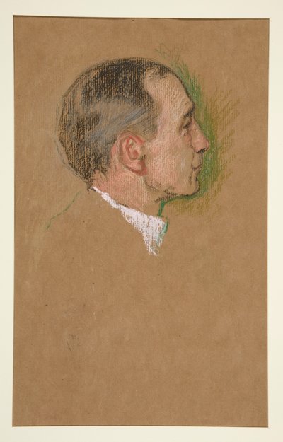 Chefe do homem, Coroação de Eduardo VII de Edwin Austin Abbey