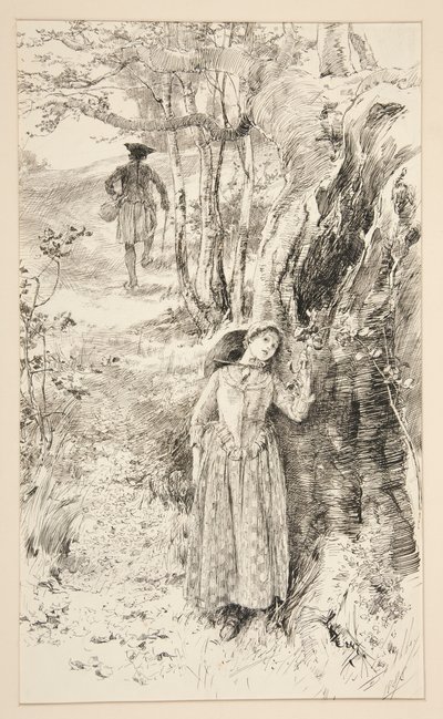 Ilustração para de Edwin Austin Abbey