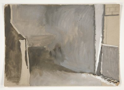 Estudo do Interior de Edwin Austin Abbey