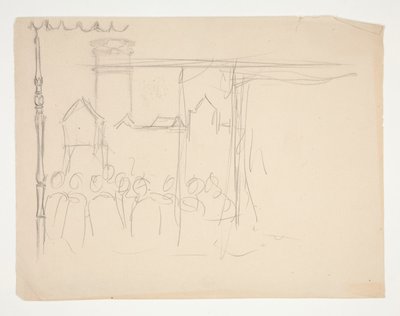 Isabella e o Duque (estudo para .1108), de Measure for Measure de Edwin Austin Abbey