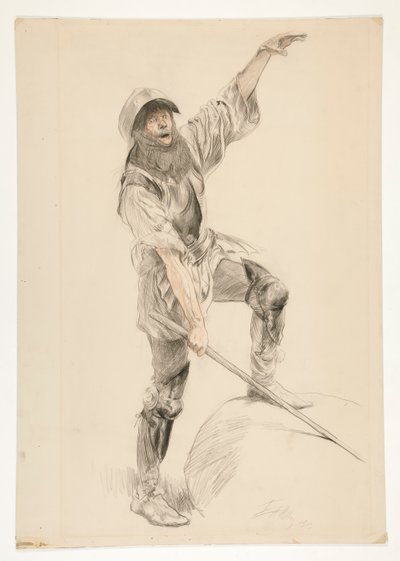 Jack Cade, Rei Henrique VI, Parte II (IV.6) de Edwin Austin Abbey