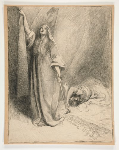 Jael e Sisera de Edwin Austin Abbey