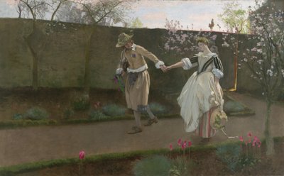 Manhã do dia de maio, 1890-94 de Edwin Austin Abbey